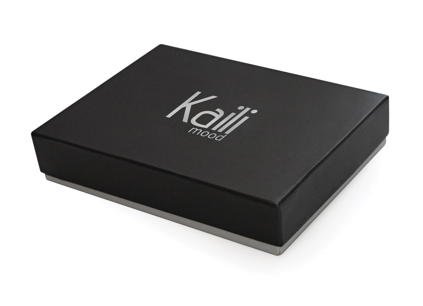K0010DB | Bottle Drip Tray Made in Italy in Genuine Full-Grain Leather, Dollar Grain - Blue Color. Dimensions: 27 x 4 x 0.5 cm. Packaging: Rigid Gift Box with bottom/lid-3